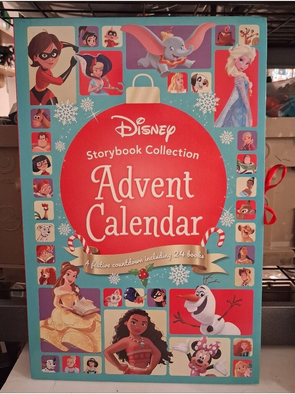 Disney Storybook Collection Advent Calendar W/24 Mini Books